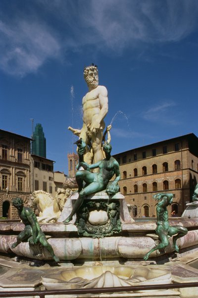 The Fountain of Neptune by Bartolomeo Ammannati